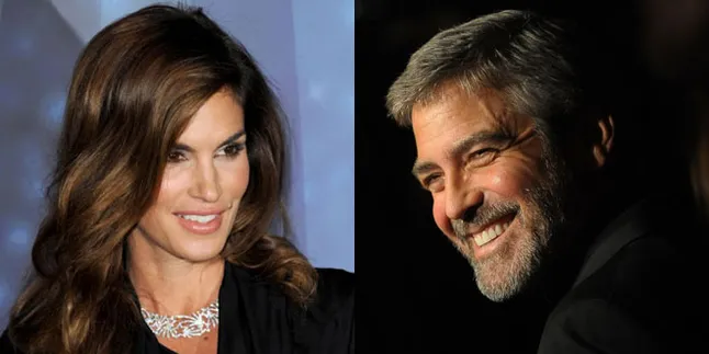 OMG! George Clooney Tidur Seranjang Dengan Cindy Crawford!