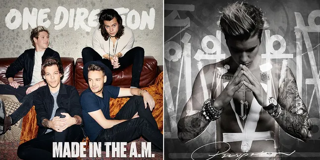 One Direction-Justin Bieber 'Berseteru', Mana Yang Lebih Unggul?