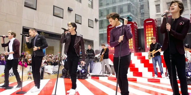 One Direction Rekaman Single Legendaris Untuk Amal