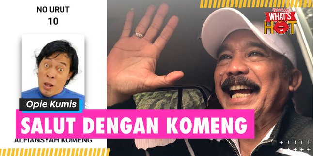 Opie Kumis Not Disappointed to Get Few Votes in the 2024 Election, Salute to Komeng's Strategy