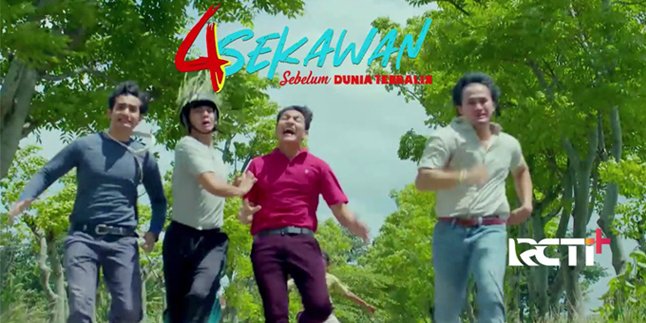 Original Movies '4 SEKAWAN', Tell the Beginning of the Main Characters' Friendship in the Series 'Dunia Terbalik'