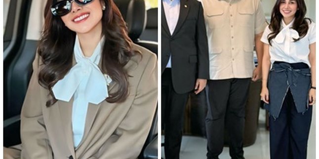 Nisya Ahmad's Outfit Criticized During Lunch Invitation from the Ministry of Youth and Sports, Her Fashion Style Becomes the Spotlight