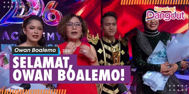 Owan Boalemo Becomes the Champion of D'Academy 6, Harsiwi Achmad: This is the New Pearl of Indonesia