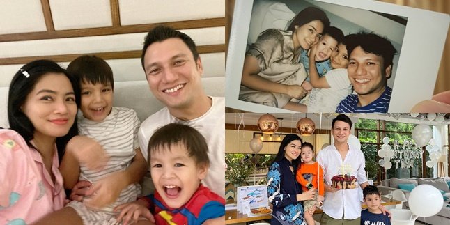 Dating from 1999 Finally Married, Here are 9 Harmonious Portraits of Titi Kamal and Christian Sugiono's Family