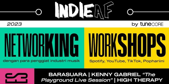 Pacu Semangat Para Musisi Indie Tanah Air, Kenny Gabriel Hingga Barasuara Meriahkan IndieAF