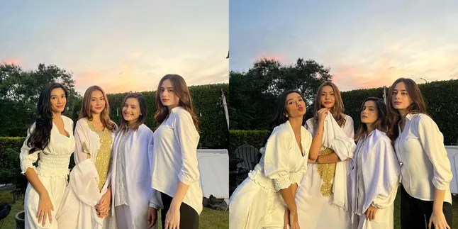 Padahal Usia Sudah 32 Tahun, Ini 7 Potret Fanny Ghassani Malah Terlihat Seumuran saat Foto Bareng Seleb Muda