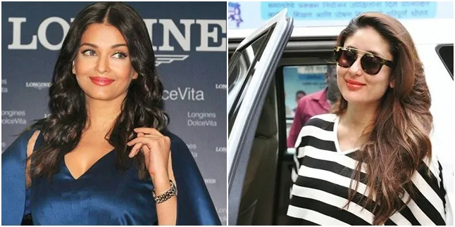 Pakai Baju Mirip, Lebih Cantik Kareena Kapoor Atau Aishwarya Rai?