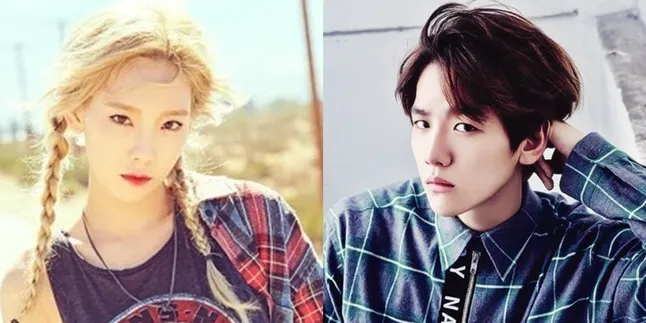 Pakai Barang 'Couple', Taeyeon SNSD dan Baekhyun EXO Belum Putus?