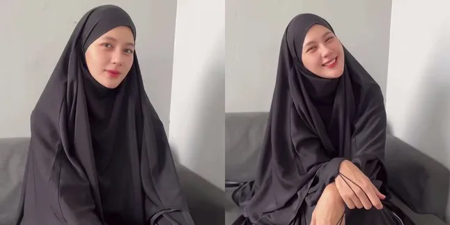 Wearing Syar'i Fashion, Paula Verhoeven Joins the Kim Seon Ho Smile Trend