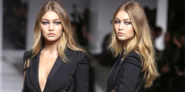 Pakai Catsuit Latex Super Ketat, Gigi Hadid Bikin Pria Lupa Diri Pakai Catsuit Latex Super Ketat, Gigi Hadid Bikin Pria Lupa Diri