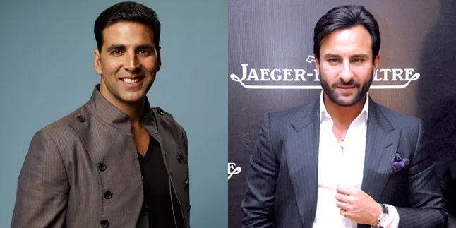 Pakai Celana Kolor, Putra Akshay dan Saif Ali Khan Tetap Ganteng Pakai Celana Kolor, Putra Akshay dan Saif Ali Khan Tetap Ganteng