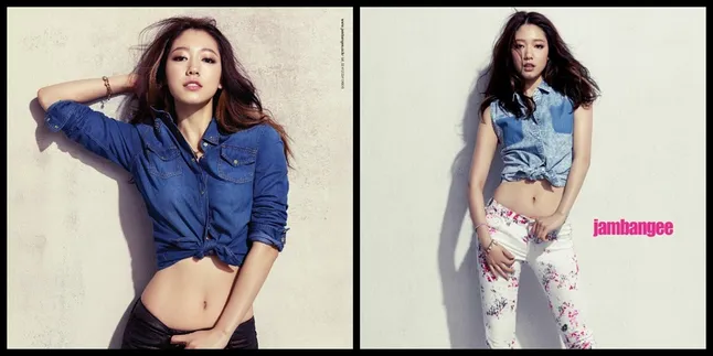 Pakai Dress Broklat Hitam, Park Shin Hye Semakin Cantik Atau...