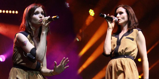 Pakai Dress Seksi, Sophie Ellis-Bextor Hebohkan Soundsfair 2014