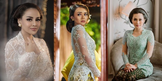 Wearing Kebaya and Sanggulan, Here's a Beautiful Photoshoot of 8 Celebrities Who Look Like Pure Javanese Women - Latest Aurel Hermansyah