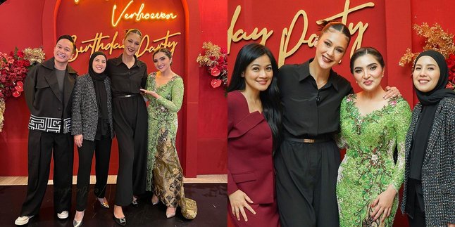 Wearing Kebaya Alone, Here are 7 Portraits of Ashanty at Paula Verhoeven's Birthday - Still Charming Despite Not Following the Dress Code