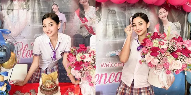 Pakai Seragam SMA, Ini 10 Potret Glenca Chysara yang Jadi Sorotan - Netizen Heran Bisa Seimut Itu