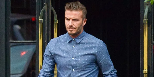 Pakai Singlet dan Celana Kolor, David Beckham Tetap Seksi Pakai Singlet dan Celana Kolor, David Beckham Tetap Seksi