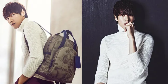 Pakai Style Casual, Kim Young Kwang Sulap Bandara Jadi Catwalk