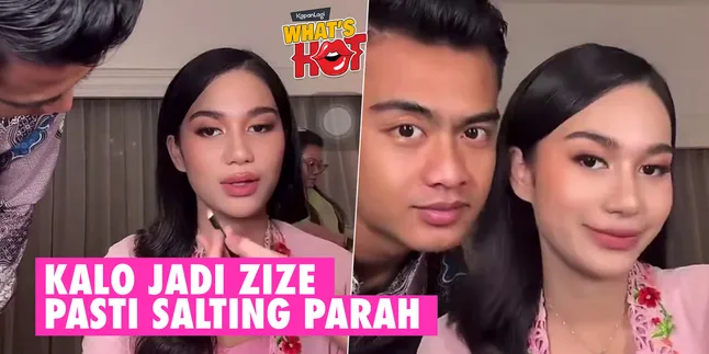Pratama Arhan's Attentive Gaze at Zize While Getting Makeup Done Together