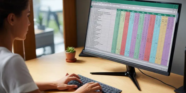 Panduan Lengkap cara membuat dropdown list berwarna di excel sesuai kategori