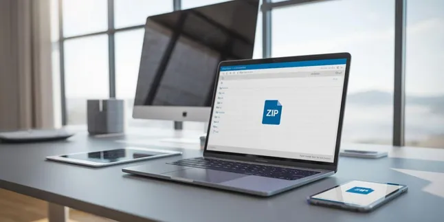Panduan Lengkap cara membuat file zip di Berbagai Platform