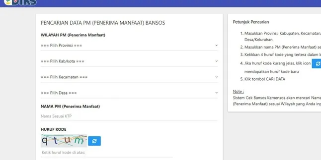 Panduan Lengkap Cek Bansos PKH BPNT Terbaru April 2025, Mudah dan Anti Ribet