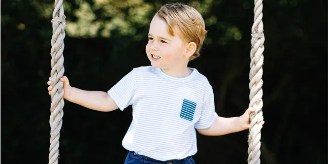 Pangeran Stylish, George Putra Kate Middleton Ganteng Bikin Gemas