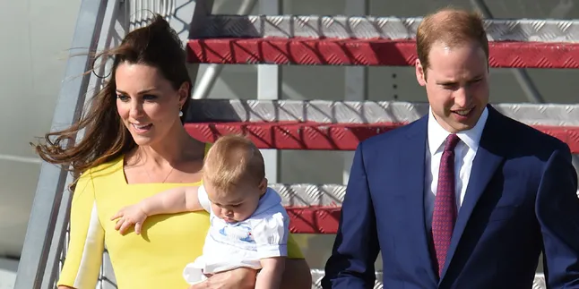 Pangeran William dan Putranya Pakai Baju Mirip, Ganteng Mana?