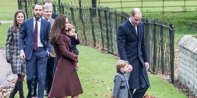 Pangeran William - Kate Habiskan Momen Natal Bareng The Middleton