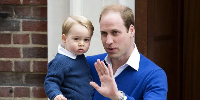 Pangeran William Sebut Putranya Dengan Nama Binatang