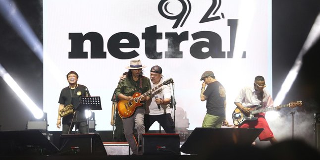 90's Festival Stage Becomes the Last Concert of Netral's Original Formation with Bimo