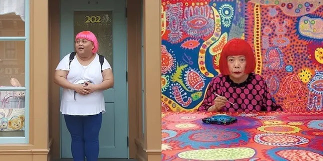 Papham Sebar Foto Langka Bareng Yayoy Kusama!