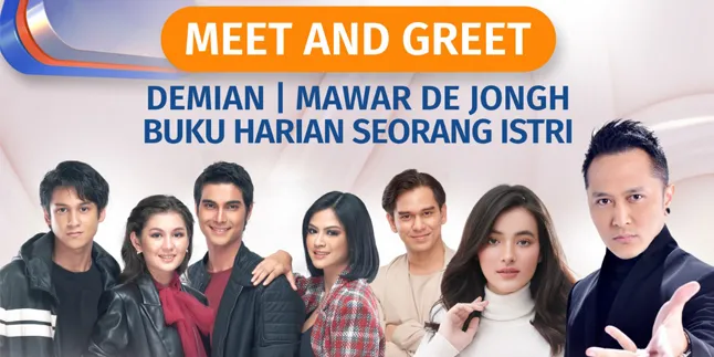 Para Pemain Sinetron 'Buku Harian Seorang Istri' Bersama Mawar De Jongh dan Demian Siap Ramaikan SCTV 31 Xtraordinary Meet and Greet