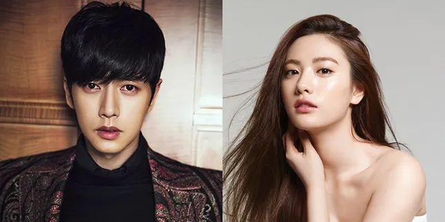 Park Hae Jin dan Nana After School Ciuman di Kebun Bunga