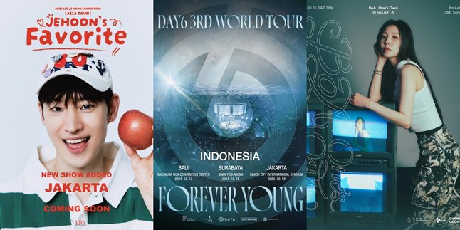 PART 2: List of Upcoming K-Pop Concerts and Fan Meetings in 2024 in Jakarta Indonesia, Featuring Lee Je Hoon - DAY6 Who Will Rock Surabaya and Bali Too