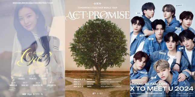PART 2: List of Upcoming K-Pop Concerts and Fan Meetings in Jakarta, Indonesia in 2024, Featuring TXT - XODIAC Ready to Greet Fans in the Homeland