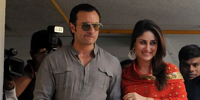Party Bareng Saif, Kareena Kapoor Pede Pamer Punggung Terbuka