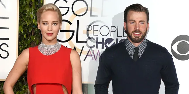 Pasangan Baru? Jennifer Lawrence & Chris Evans Dikabarkan Pacaran