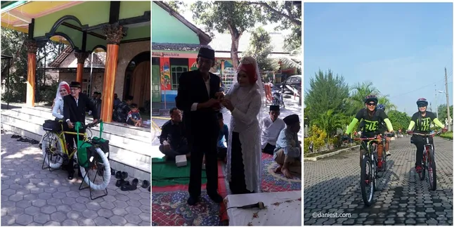 Pasangan Jogja Ini Nikah Dengan Mahar Sepeda, Filosofinya Dalam!