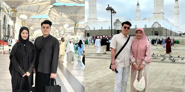 After Performing Umrah with Her Husband, Asty Ananta Remembers that Death Can Come at Any Time