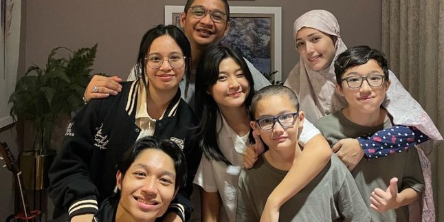 Pasha Ungu's Birthday, His 5 Children Gather and Celebrated by the Extended Family