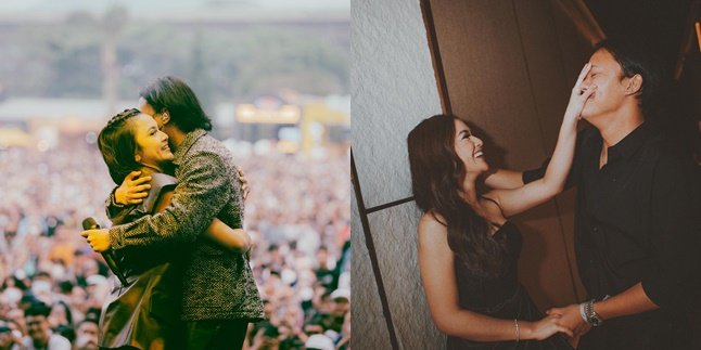 Hugs and Kisses - Crying on Stage, Here are 8 Relationship Styles of Rizky Febian and Mahalini that are Considered Over the Top and Make Netizens Uncomfortable