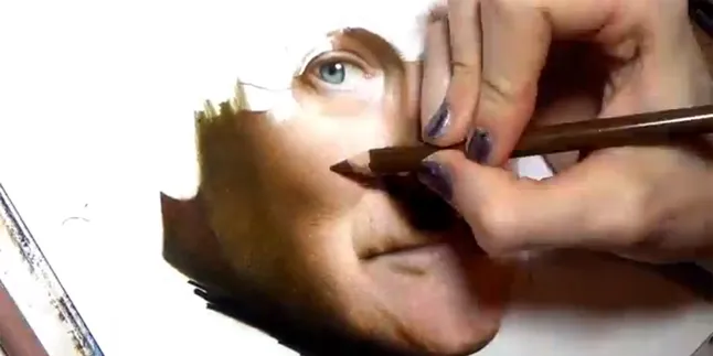 Pelukis Ini Persembahkan Sebuah Masterpiece Untuk Robin Williams