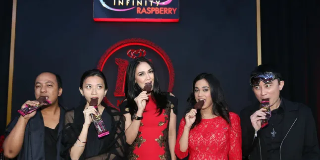 Peluncuran Magnum Infinity Raspberry Manjakan Para Seleb!