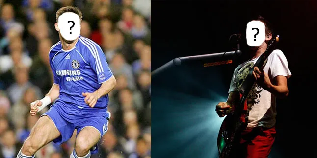 Pemain Sepak Bola Ini Mirip Dengan Musisi!