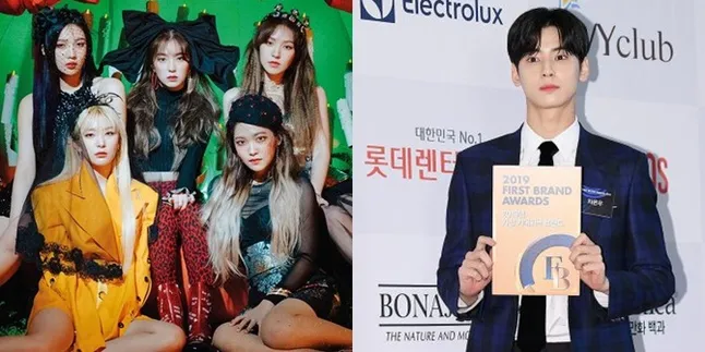 Pemenang 2019 Korea First Brand Awards, Red Velvet Sampai Cha Eun Woo Pemenang 2019 Korea First Brand Awards, Red Velvet Sampai Cha Eun Woo