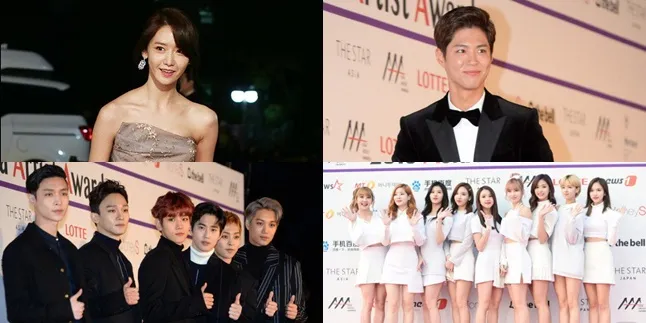 Pemenang 2016 Asia Artist Awards, Dari Park Bo Gum Sampai EXO