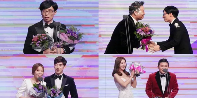 Pemenang MBC Ent Awards, Yoo Jae Suk Dapat Penghargaan Utama