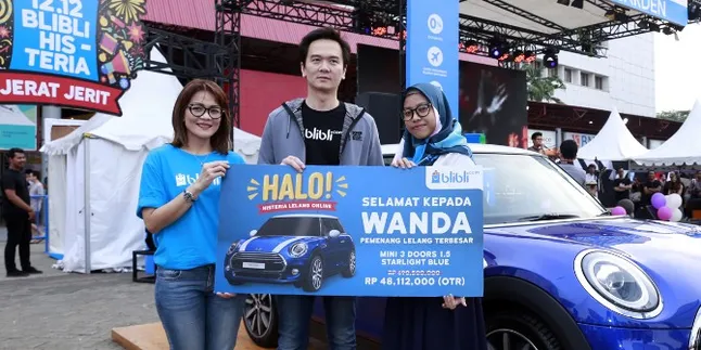 Pemenang Program Blibli Histeria Lelang Online Didominasi Millennial