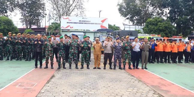 Pemkot Bontang Perkuat Kesiapsiagaan Hadapi Cuaca Ekstrem lewat Apel Gabungan TNI–Polri dan Relawan